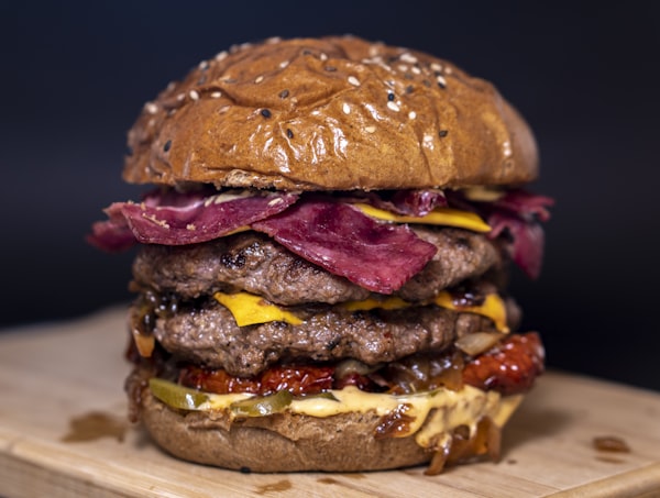 Hamburguesa Monster Triple